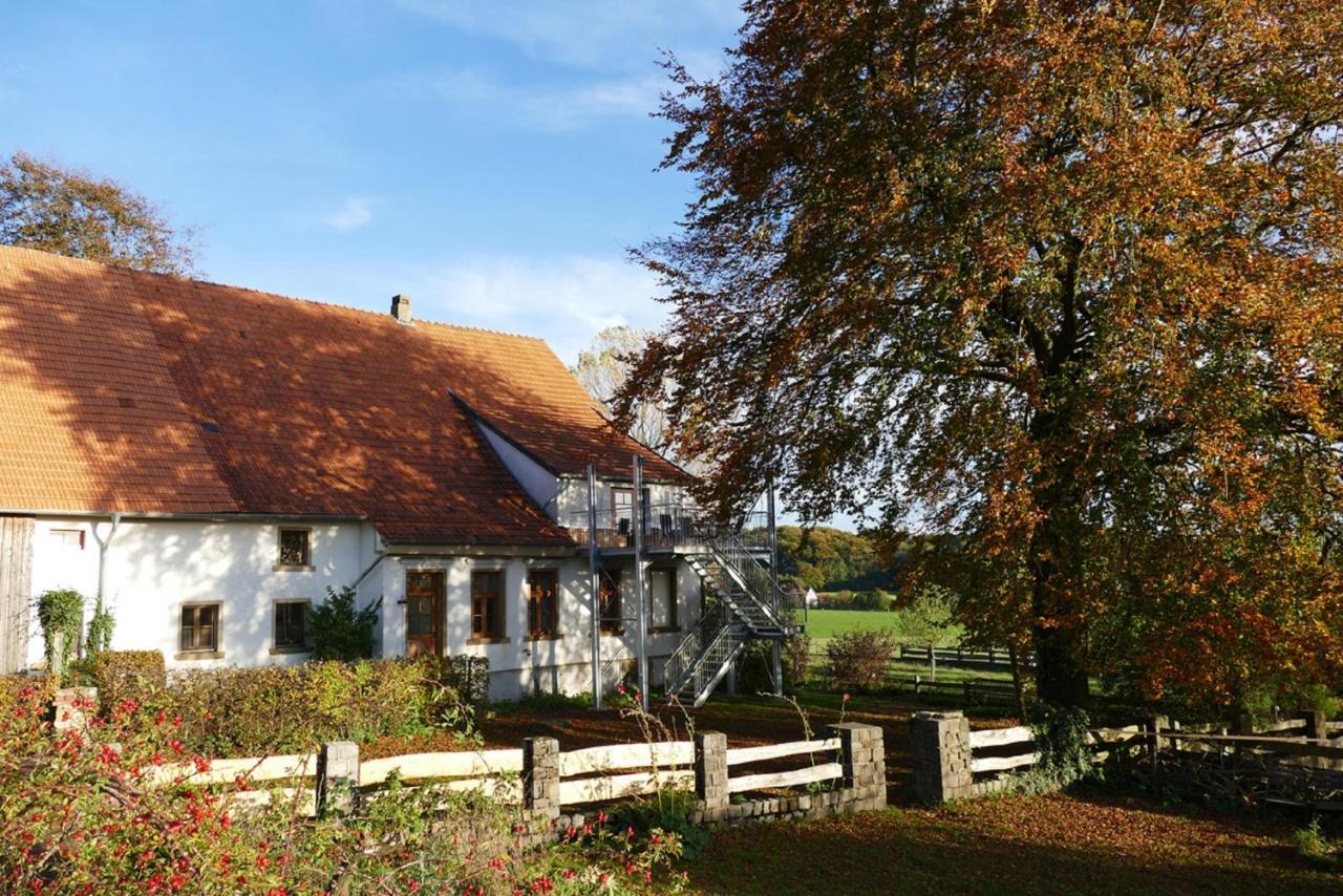 Ferienwohnung An Der Obstwiese Borgholzhausen Esterno foto