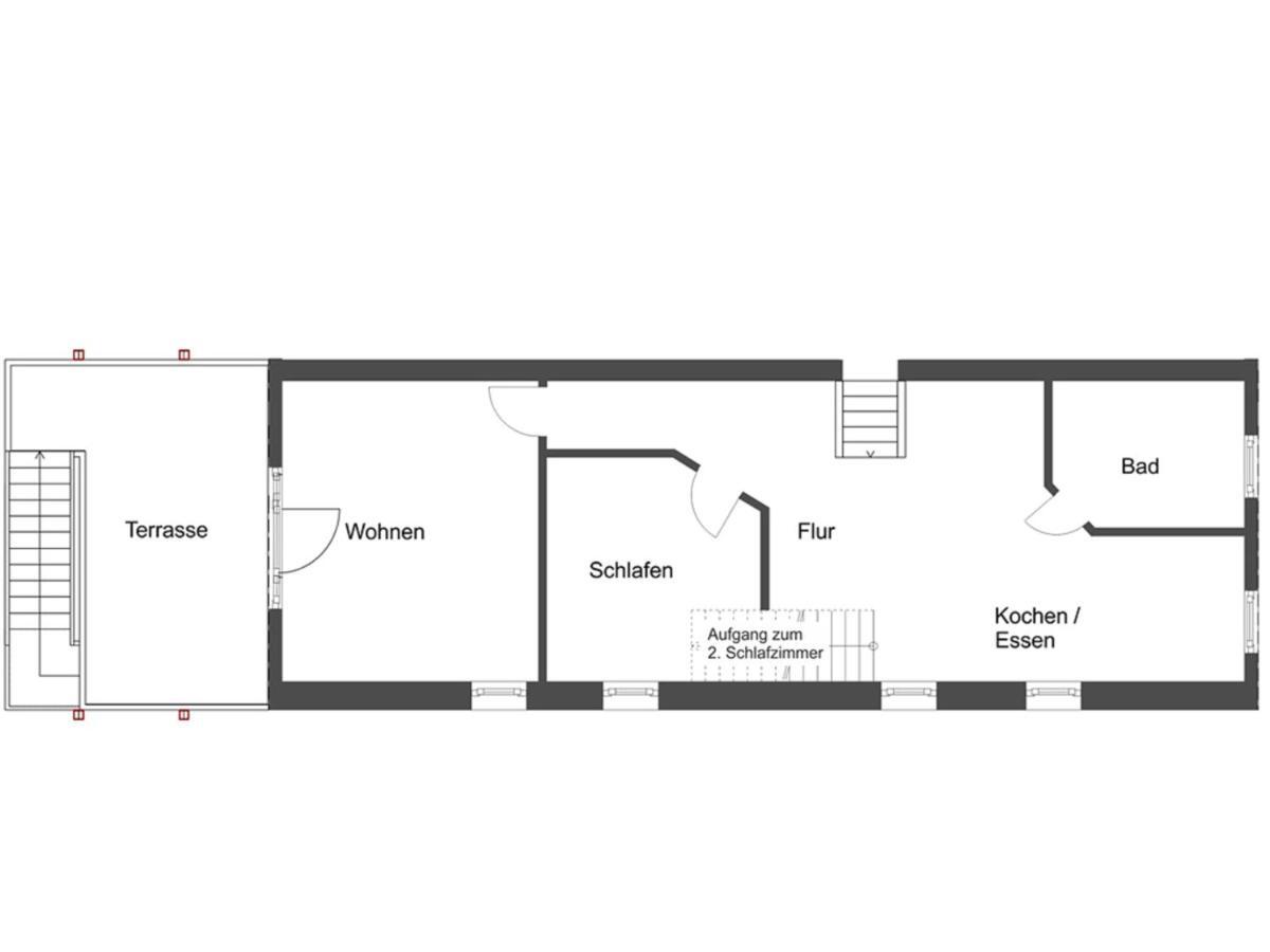 Ferienwohnung An Der Obstwiese Borgholzhausen Esterno foto
